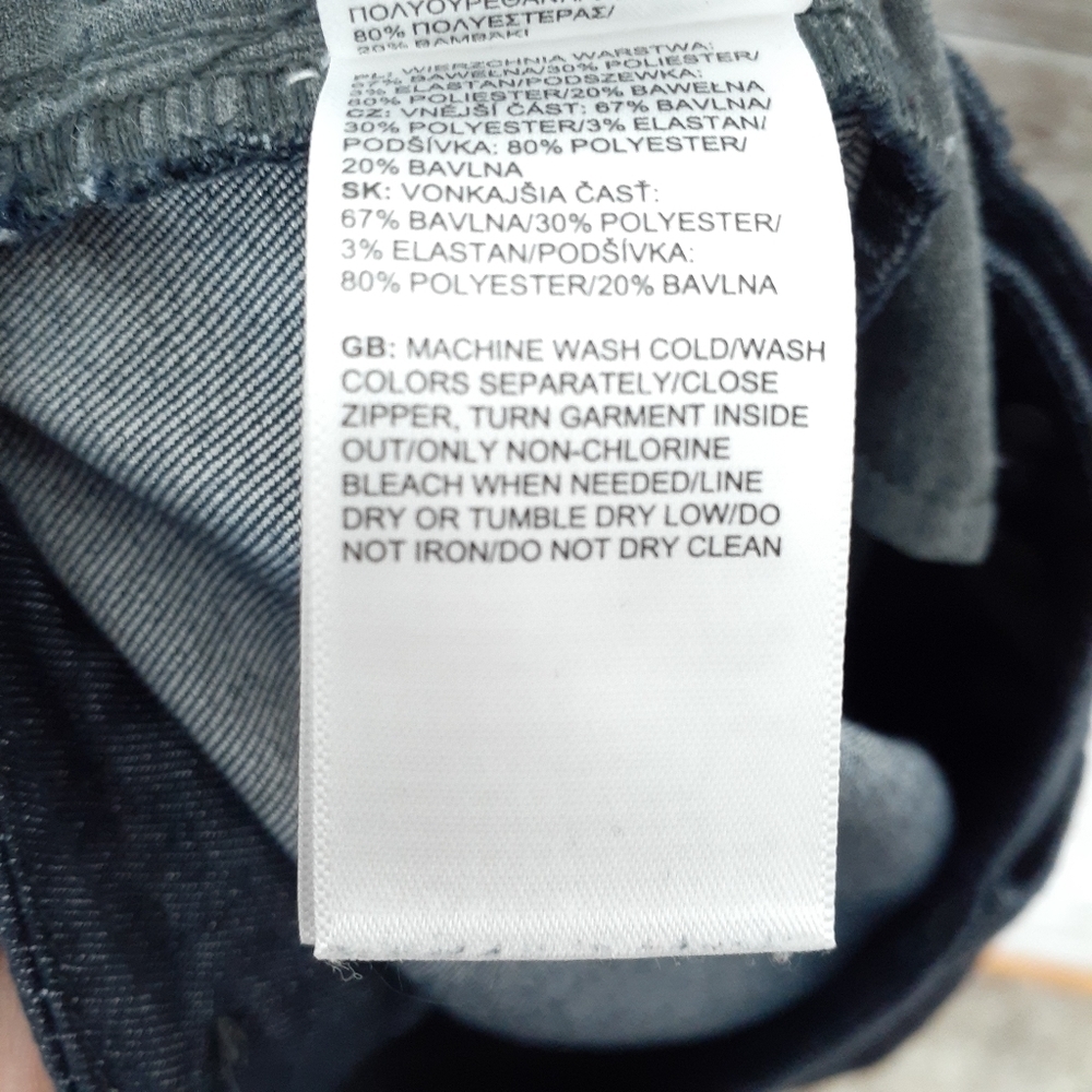 The North Face Lightweight Jeans Sz 6 Dark Gray 335 - Picture 5 of 5